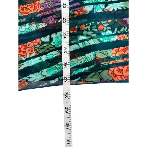 LuLaRoe Women's Floral Medium Length Skirt - Picture 5 of 5